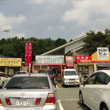 にぎわう道の駅