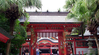 徒歩で渡る神域