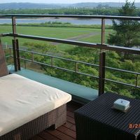 川べりですが、静かです