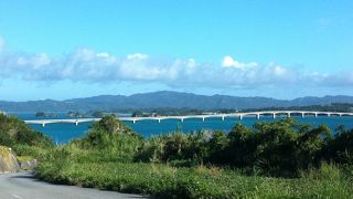 島内一周は１５分くらいです