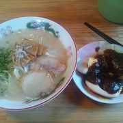 ラーメンと味噌おでんのセット