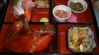 おいしい　きんめが食べられます