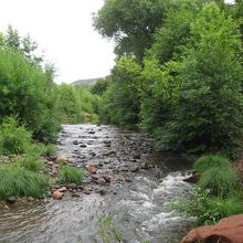 オーククリークの流れ