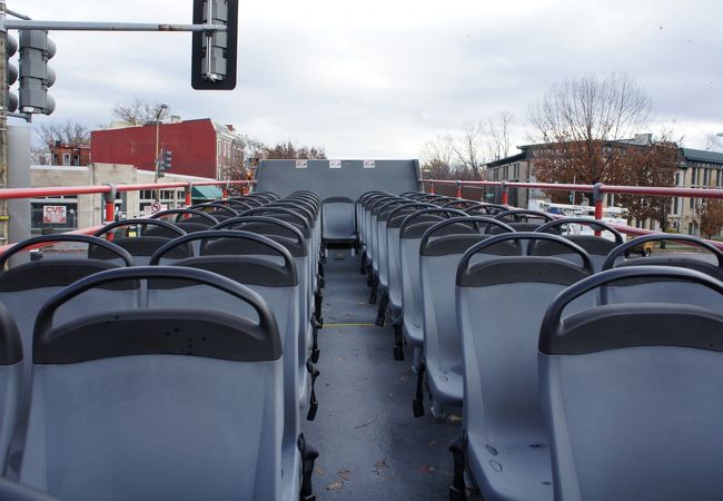 ワシントンD.C.観光にはベスト(Open Top Sightseeing)