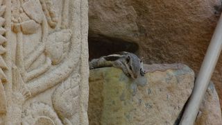 よく整備された、公園のような遺跡