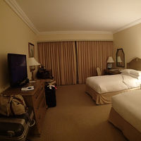 チェックイン直後（夜）