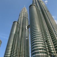 ツインタワーの眺めもばっちり