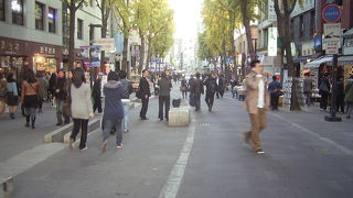 美しい街並みです。