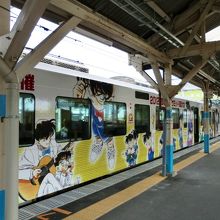 名探偵コナン列車もあります