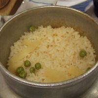 炊き込みご飯の量も半端ではない