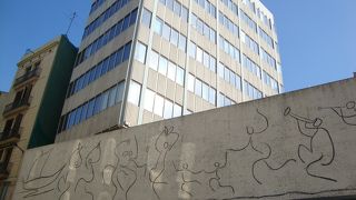 芸術が町の一部に