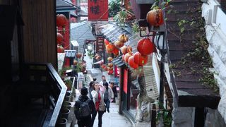 レトロな町並み