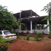 二階は増築中でした