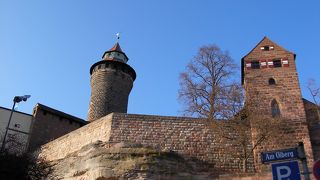 ニュルンベルクの町が一望できます。