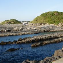 岩場だけど雰囲気いいです