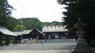 大きな神社でした