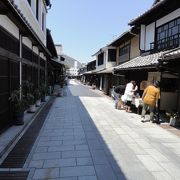 美しい安芸の小京都の町並み