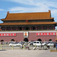 天安門が近づいた。