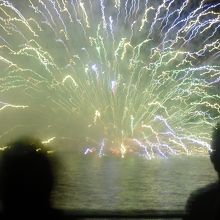 水上スターマイン！