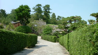 御城番屋敷は、松阪城の脇にある一角