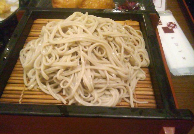 コストパフォーマンスが高いおそば屋さん