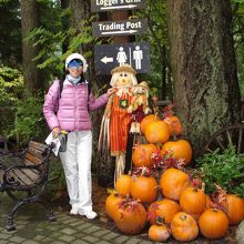 ハロウィンの飾りつけもカワイイ