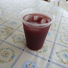 10杯限定　搾りたて巨峰ジュース　1杯100円