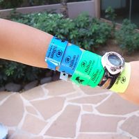 プール利用のリストバンド