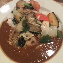 スパイシーなカレー