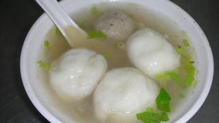 とてを美味しい魚団子汁でした。