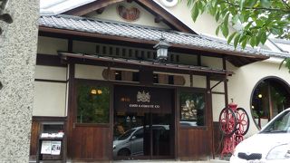 雰囲気の良い珈琲店