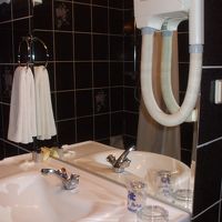 ドライヤーは備え付け・・・