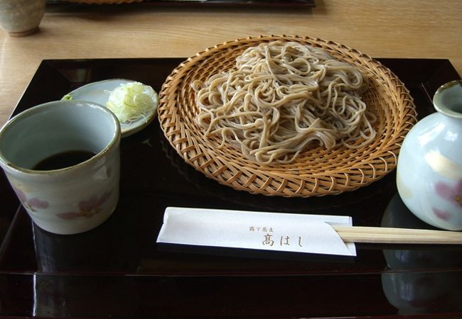 霧下蕎麦高はし