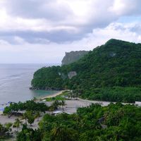 部屋から見る恋人岬