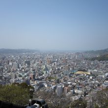 天守からの眺め