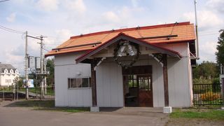 可愛い駅舎