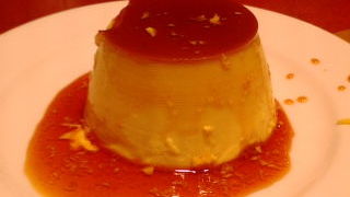 イタリアンでプリン