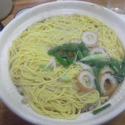 鍋焼ラーメンは絶品！