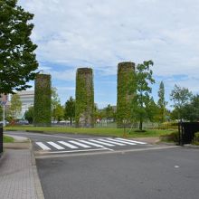 入り口付近からの景色