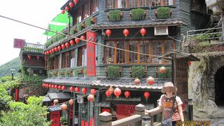 観光客がいっぱい！