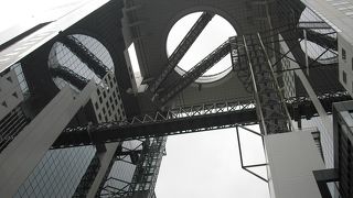 空中庭園というだけあって空にうかんでいる感じ