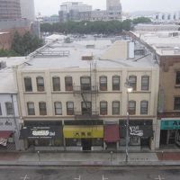 客室から外を望む（珍しく曇った一日でした）