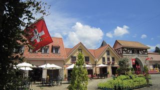 可愛い町並みとおいしい食