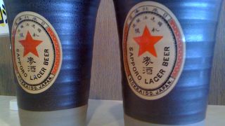 ビール飲みたいときは、自分で運転せずに、どうぞ～