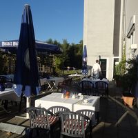 外でも朝食をとれるようにになっている