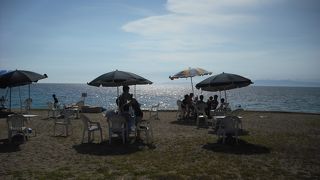 静かな漁村でした