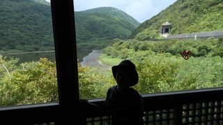 石仏群の近くで穴場