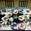 堂ヶ島温泉 アクーユ三四郎の部屋食の夕食