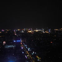 珠江方向の夜景