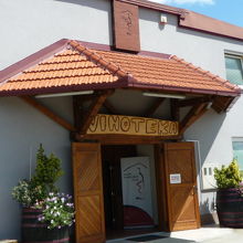 ワイナリーの入り口